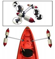 Pactrade Marine Boat Kayak Canoe Inflatable PVC Outrigger Arms Stabilizer System